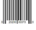 Barcode Image for UPC code 020200003700