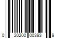 Barcode Image for UPC code 020200003939