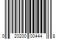 Barcode Image for UPC code 020200004448