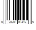 Barcode Image for UPC code 020200004653