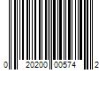 Barcode Image for UPC code 020200005742