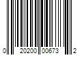 Barcode Image for UPC code 020200006732