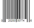 Barcode Image for UPC code 020200007746