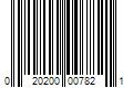 Barcode Image for UPC code 020200007821