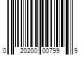 Barcode Image for UPC code 020200007999