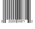 Barcode Image for UPC code 020200008712