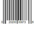 Barcode Image for UPC code 020200008736