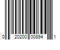 Barcode Image for UPC code 020200008941