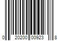 Barcode Image for UPC code 020200009238