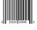 Barcode Image for UPC code 020200009450