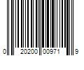 Barcode Image for UPC code 020200009719