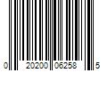 Barcode Image for UPC code 020200062585