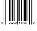 Barcode Image for UPC code 020200541080