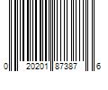 Barcode Image for UPC code 020201873876