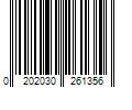 Barcode Image for UPC code 02020302613522