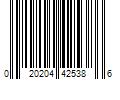 Barcode Image for UPC code 020204425386