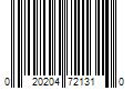 Barcode Image for UPC code 020204721310