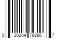 Barcode Image for UPC code 020204768667