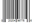 Barcode Image for UPC code 020204967756