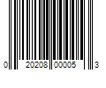 Barcode Image for UPC code 020208000053