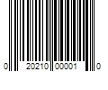 Barcode Image for UPC code 020210000010