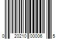 Barcode Image for UPC code 020210000065