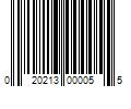 Barcode Image for UPC code 020213000055