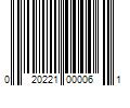 Barcode Image for UPC code 020221000061