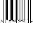 Barcode Image for UPC code 020230000014