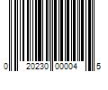 Barcode Image for UPC code 020230000045