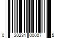 Barcode Image for UPC code 020231000075