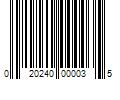 Barcode Image for UPC code 020240000035