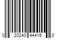 Barcode Image for UPC code 020240444150