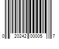 Barcode Image for UPC code 020242000057