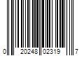 Barcode Image for UPC code 020248023197