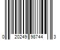 Barcode Image for UPC code 020249987443