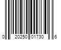 Barcode Image for UPC code 020250017306