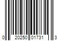 Barcode Image for UPC code 020250017313