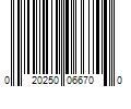 Barcode Image for UPC code 020250066700