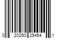 Barcode Image for UPC code 020250254541