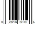 Barcode Image for UPC code 020258099106