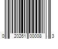 Barcode Image for UPC code 020261000083