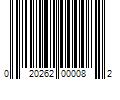 Barcode Image for UPC code 020262000082