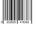 Barcode Image for UPC code 0202625416383