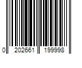 Barcode Image for UPC code 0202661199998