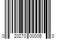 Barcode Image for UPC code 020270000050