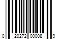 Barcode Image for UPC code 020272000089