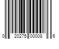 Barcode Image for UPC code 020275000086