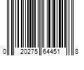 Barcode Image for UPC code 020275644518