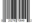 Barcode Image for UPC code 020276705492